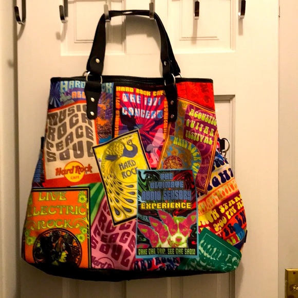 Hard Rock Cafe Bags Hard Rock Cafe Poster Tote Poshmark